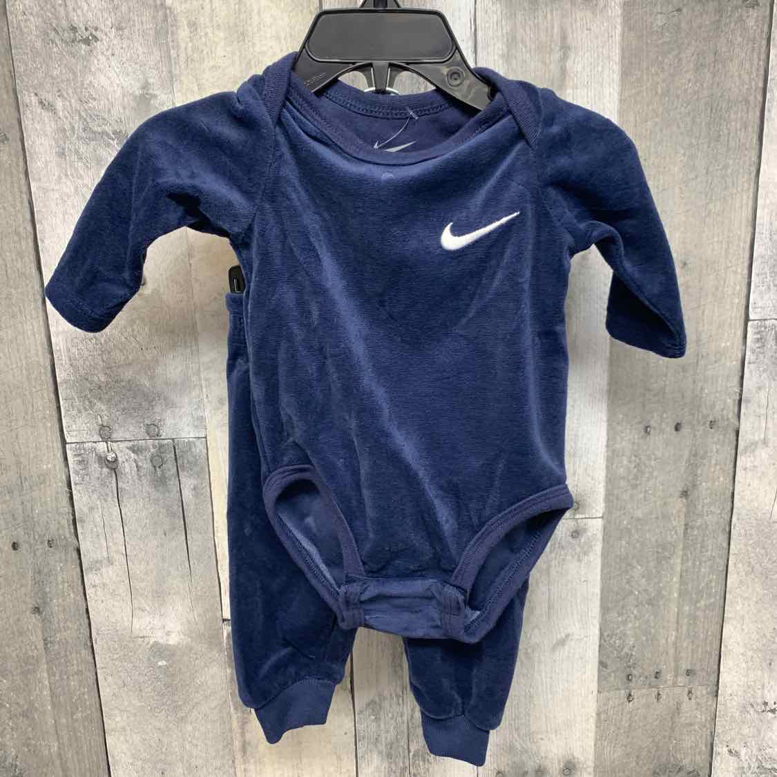 Size 3 Months Navy/White Sport Brand Shirt/Pants