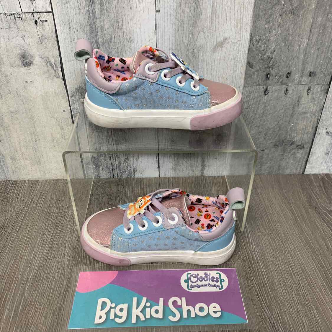 Size 7 Blue/Pink Disney Sneakers