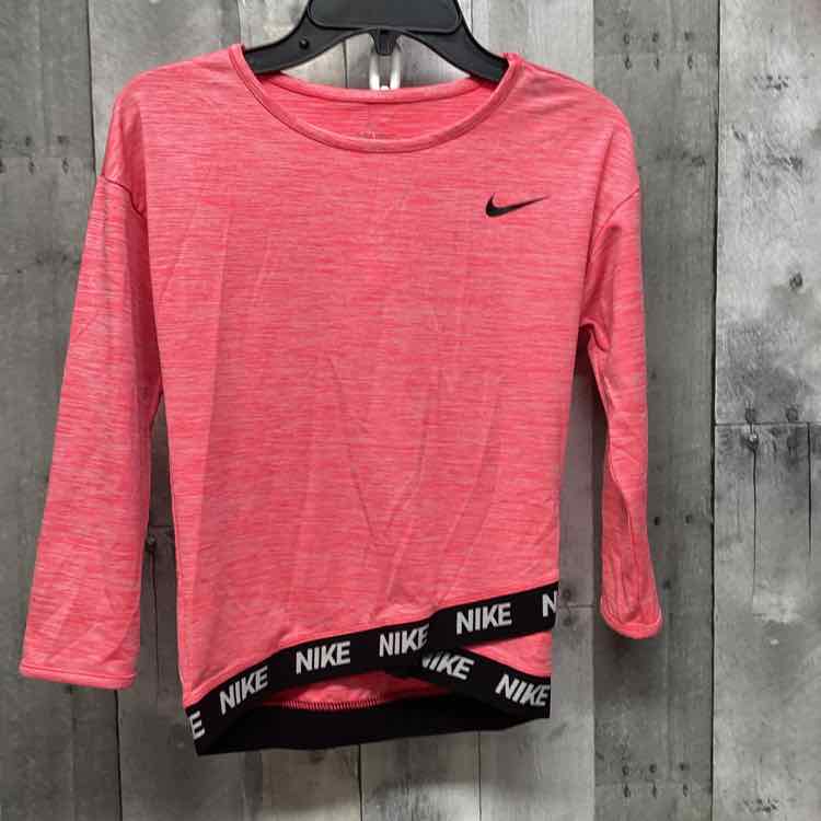 Size 6 Orange Sport Brand Long Sleeve Shirt