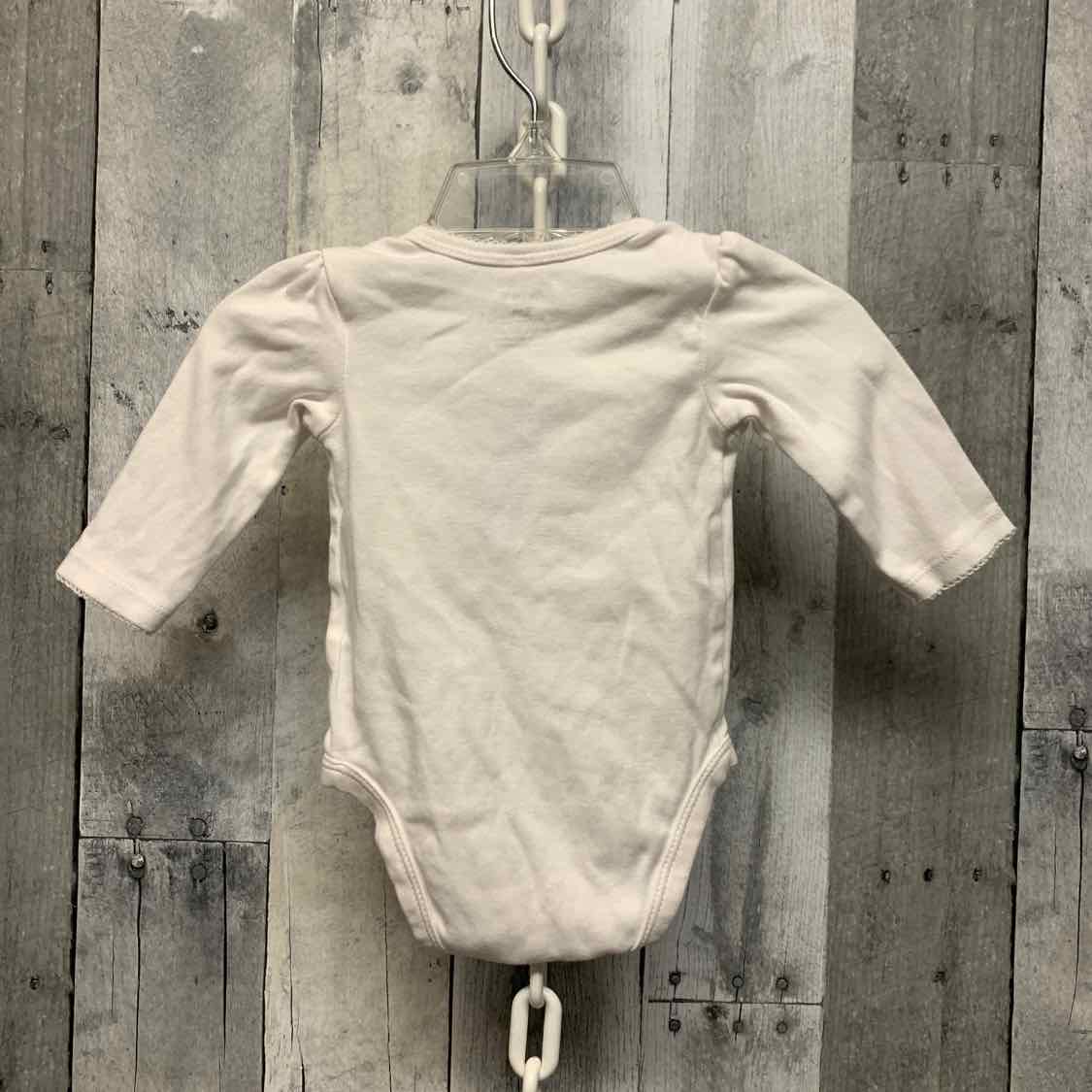 Size 3 Months White Graphic Carter's Bodysuit