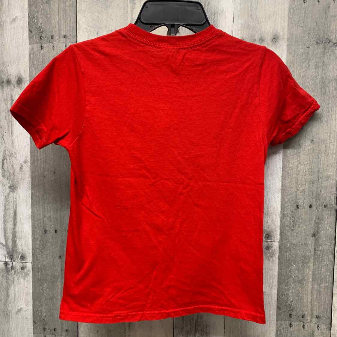 Size Small Red Graphic Peanuts T Shirt - OodlesCB