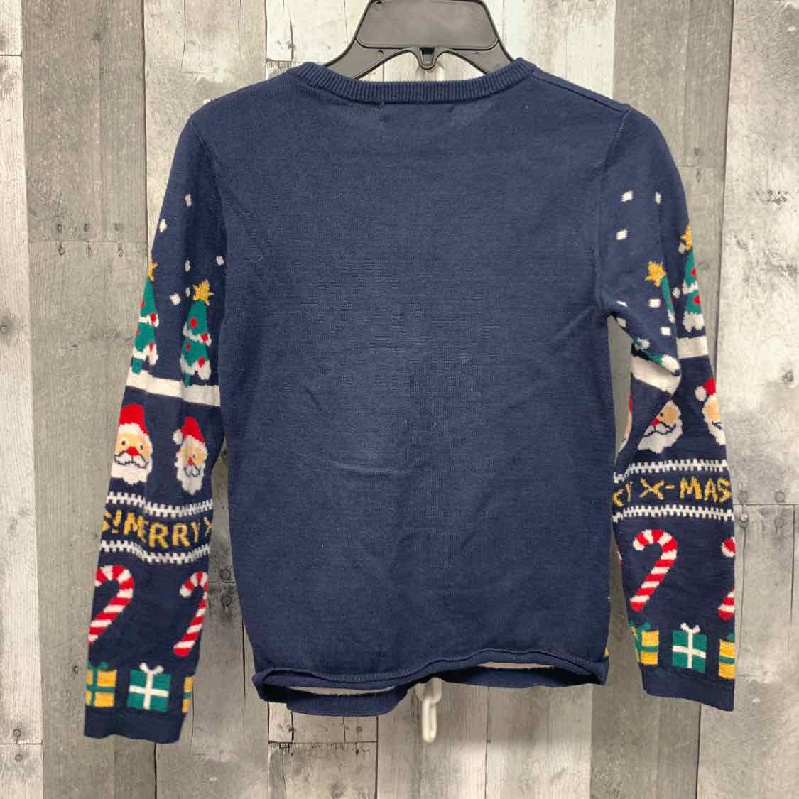 Size 6X/7 Navy Print H&M Sweater