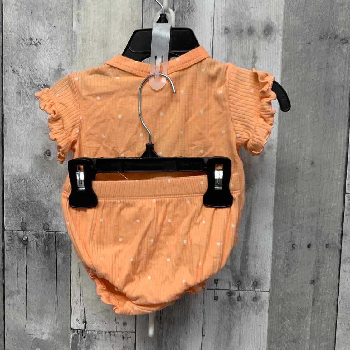 Size 0-3 Months Coral Cat & Jack Shirt/Shorts