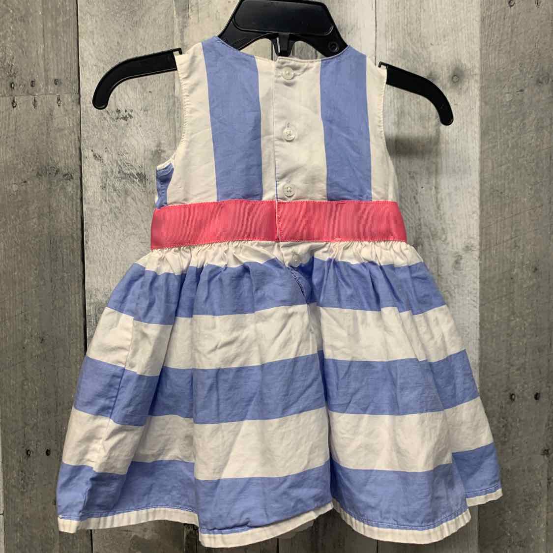 Size 6 Months Blue/Pink Carter's Dress - OodlesCB