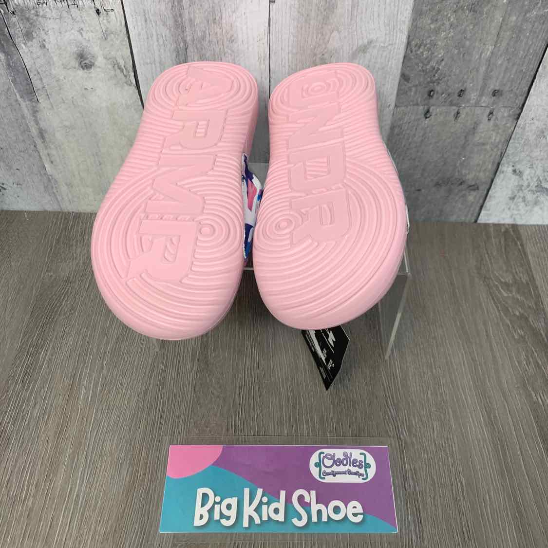 Size 1 Pink/Navy Sport Brand Sandals