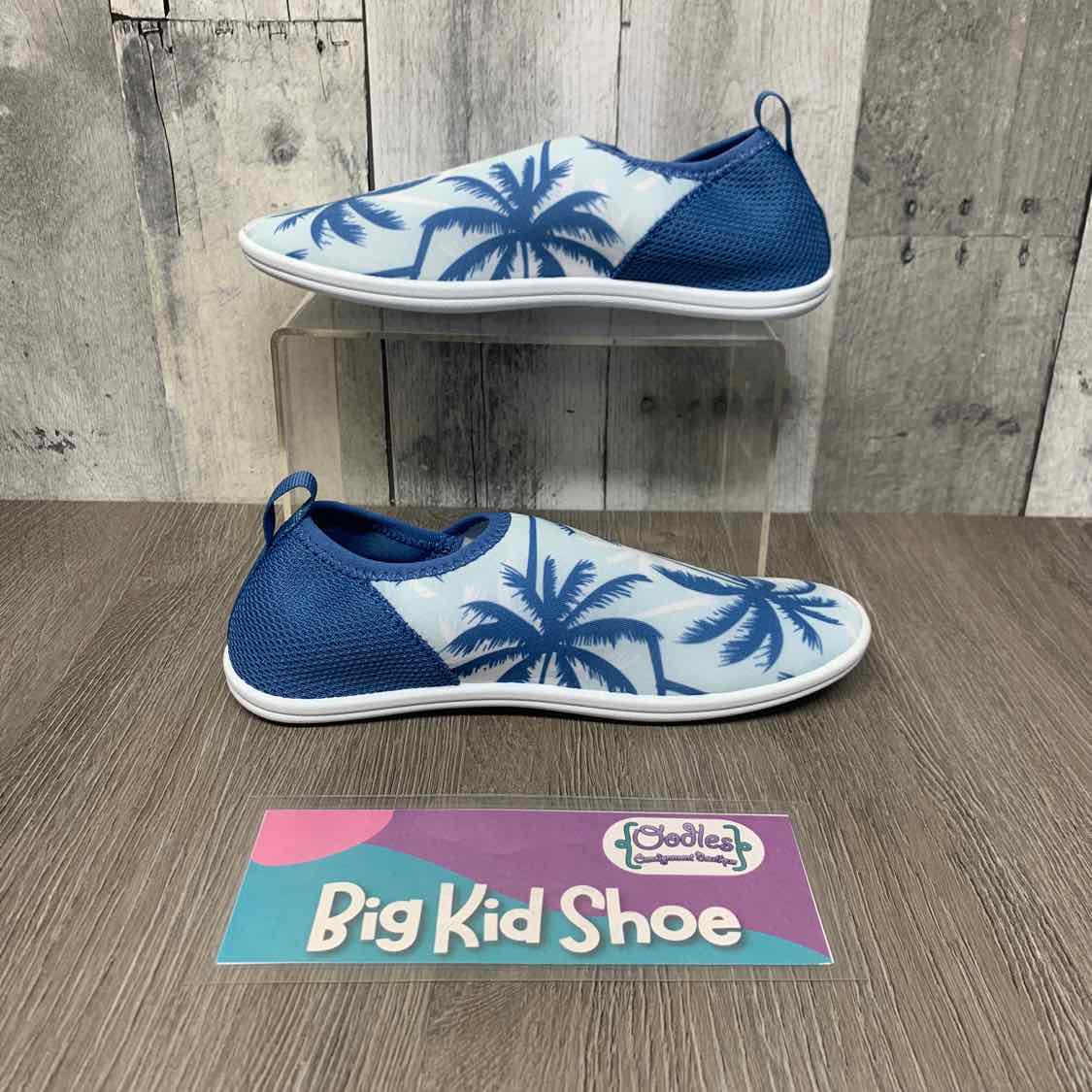 Size 2/3 Blue Print Speedo Water Shoes