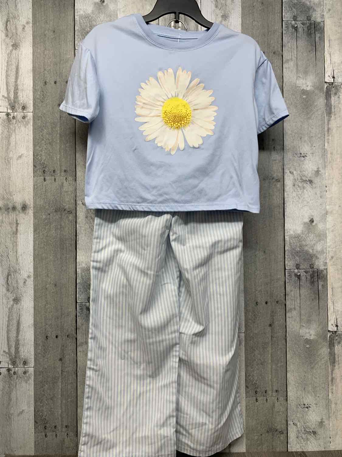 Size 8 Blue Art Class 2pc PJs