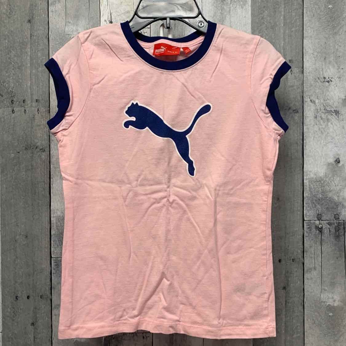 Size XLarge Pink/Navy Puma T Shirt