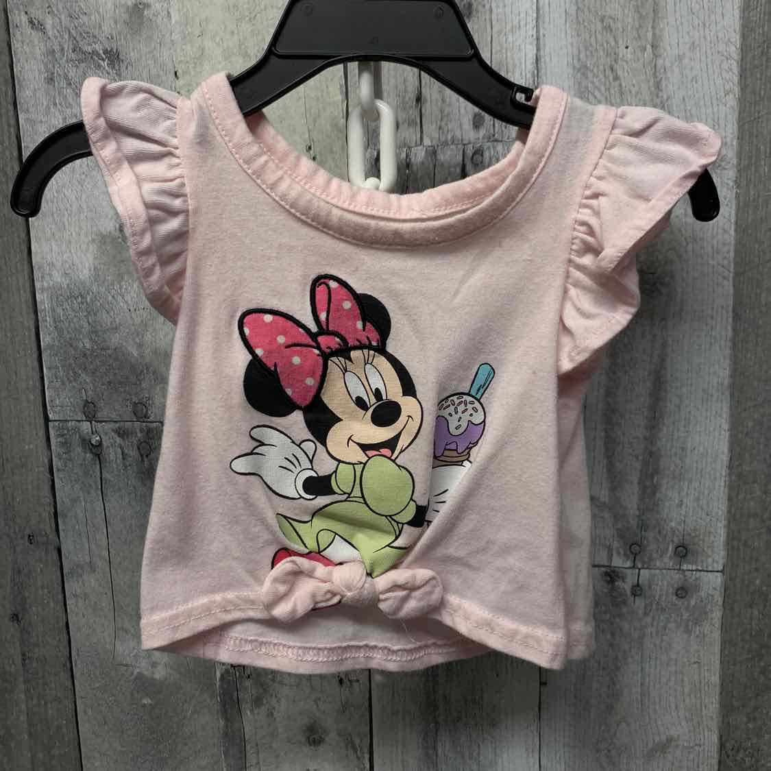 Size 12 Months Pink Graphic Disney Tank Top - OodlesCB