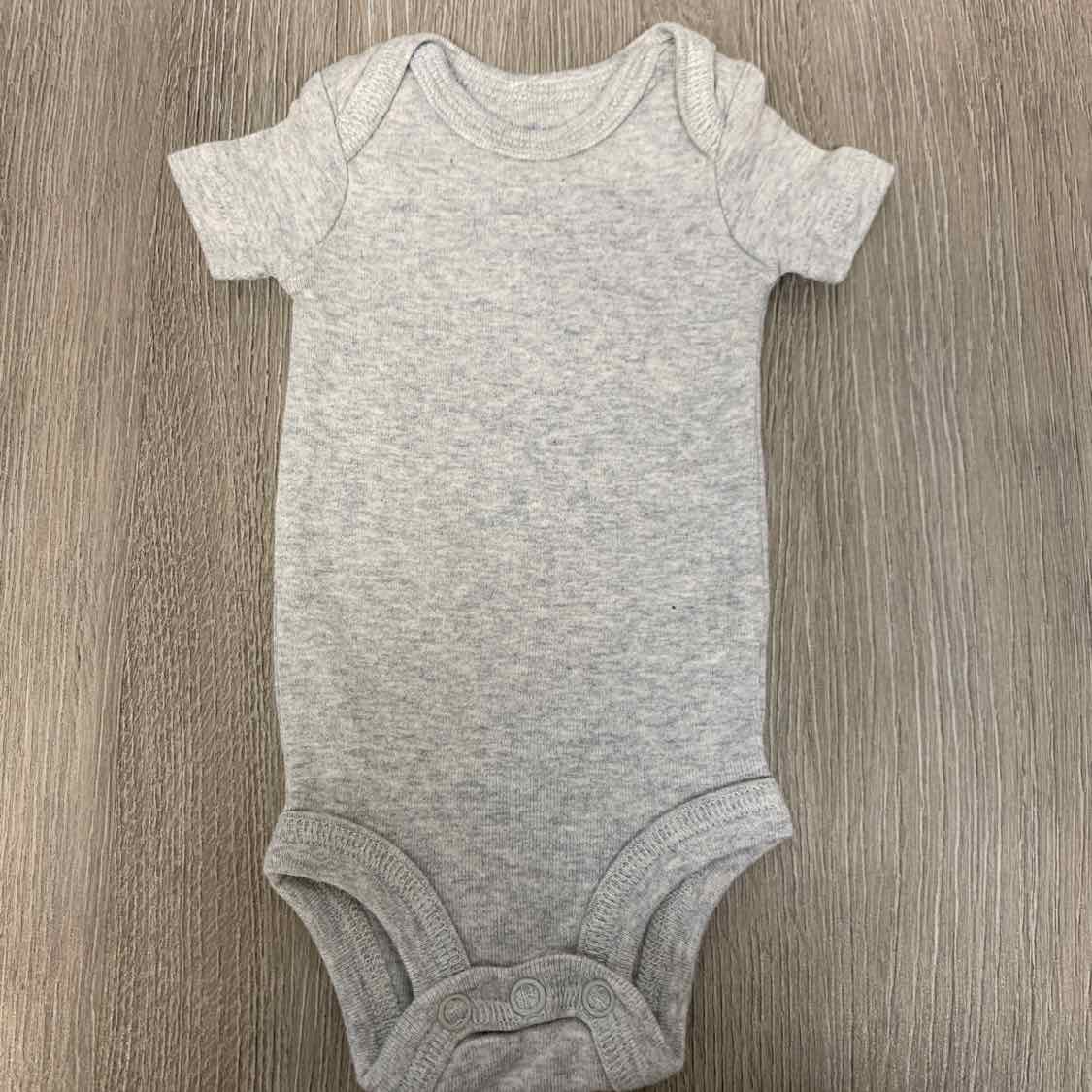 Size Preemie Gray Just One You Bodysuit