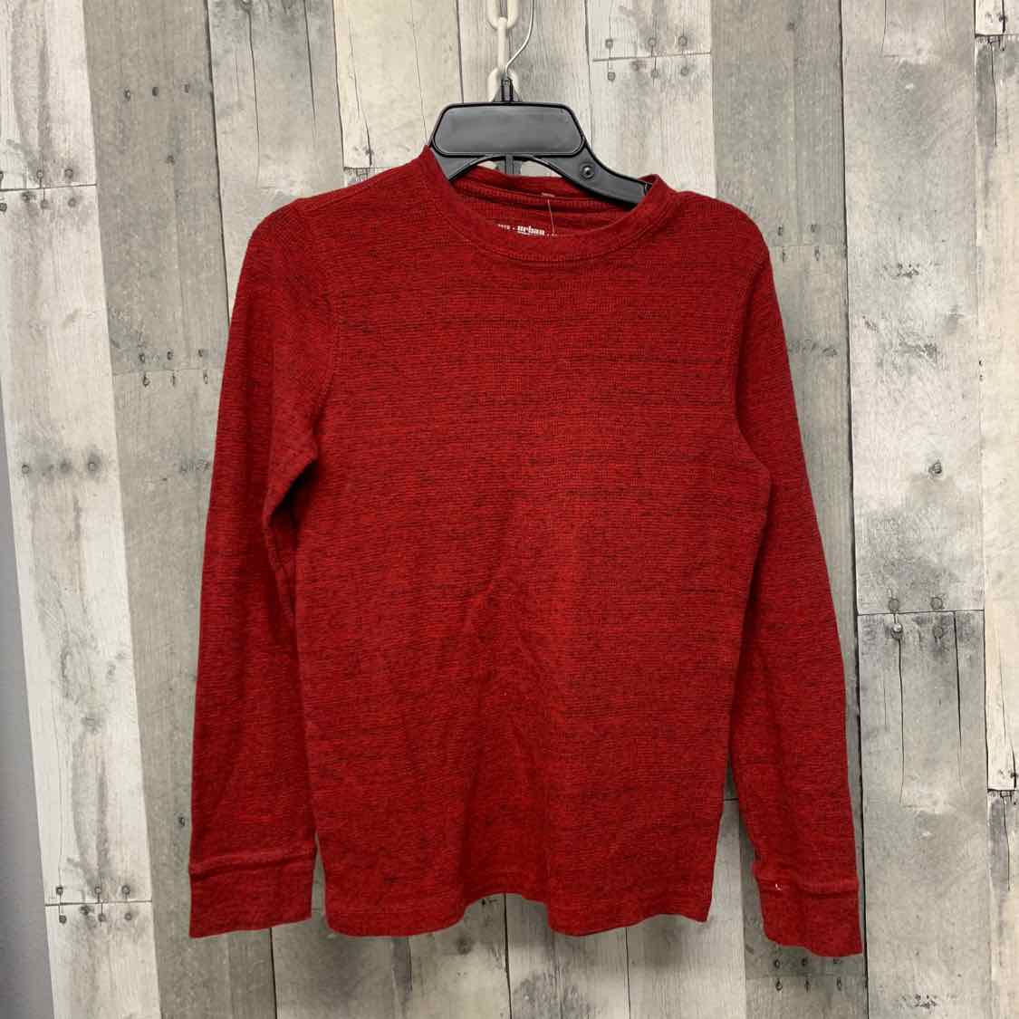 Size Large Red Urban Pipeline LS Button Up