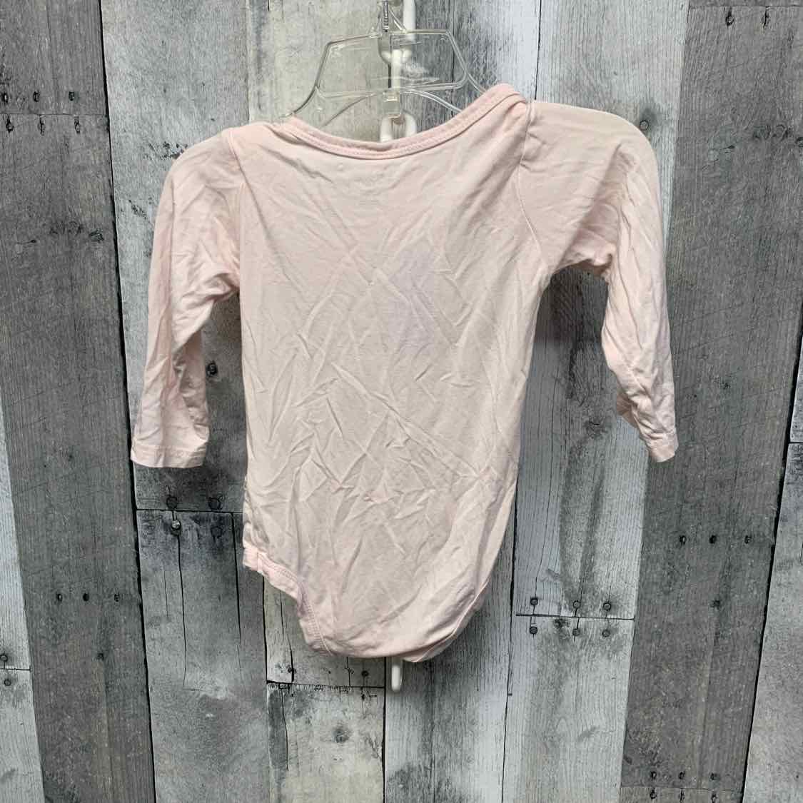 Size 6-9 Months Light Pink Bamboo Bodysuit