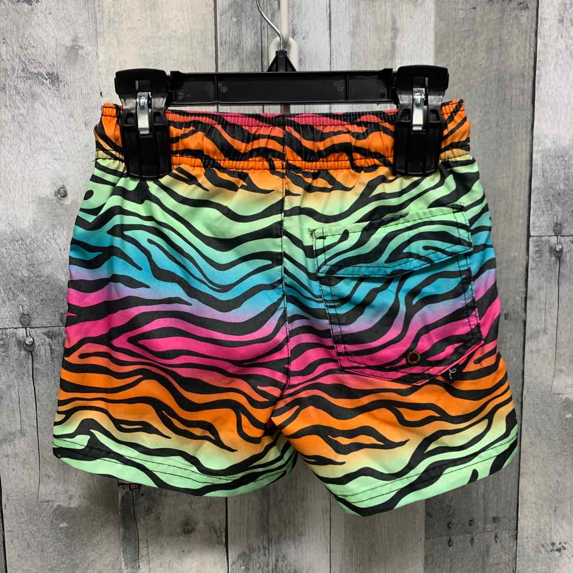 Size 6/7 Pink/Orange Art Class Swim Trunks