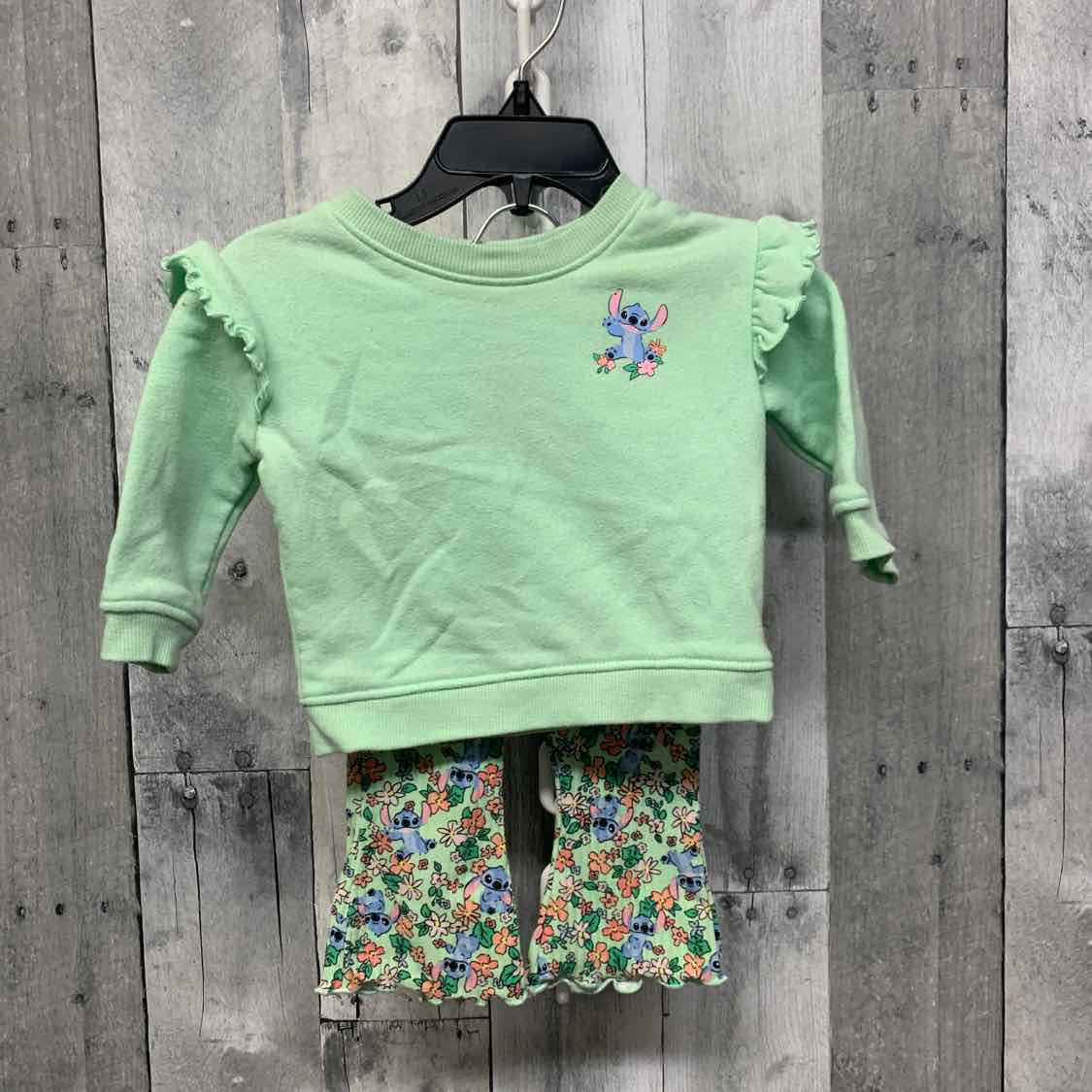 Size 3 Months Green Jumping Beans Shirt/Pants