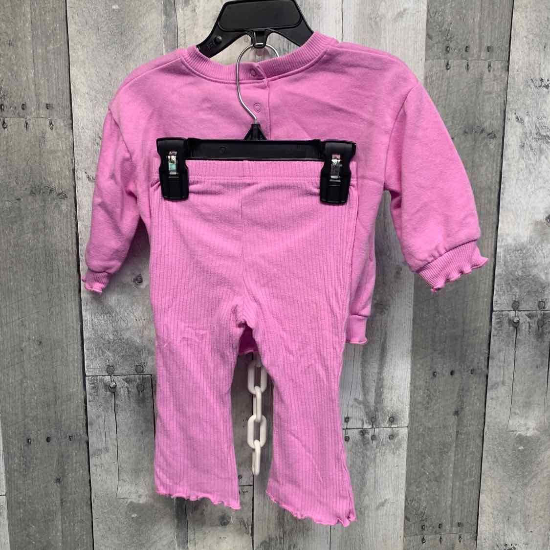Size 12 Months Purple Disney Shirt/Leggings