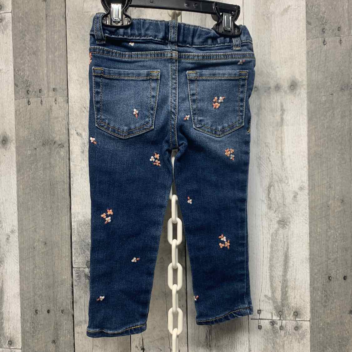 Size 2T Denim/Pink Cat & Jack Jeans