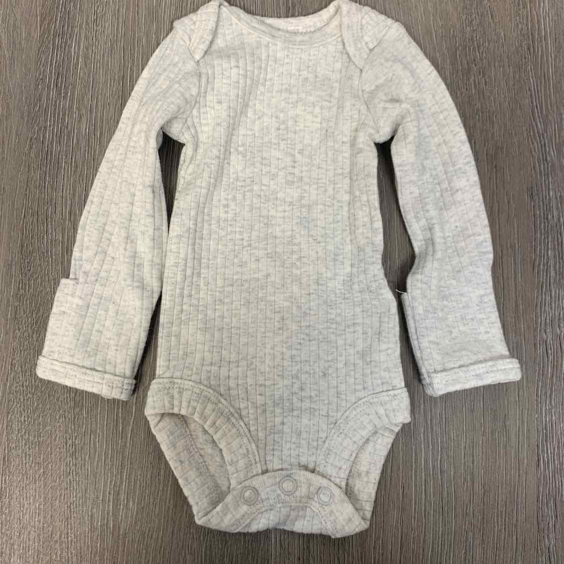 Size Preemie Gray Simple Joys Bodysuit