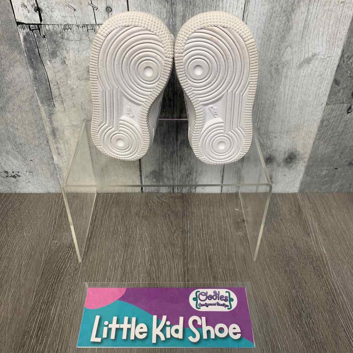 Size 3 White Sport Brand Sneakers
