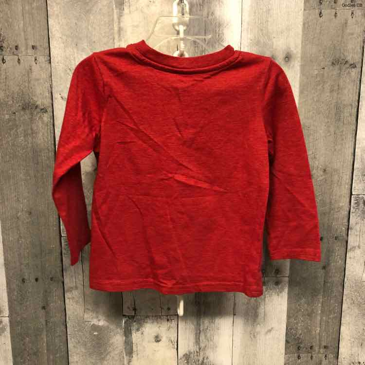 Size 2T Red Graphic Nickelodeon Long Sleeve Shirt