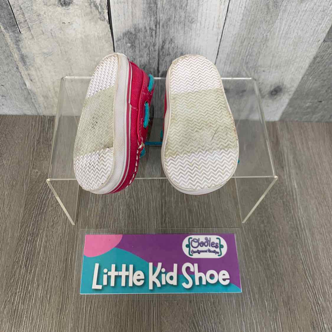 Size 1 Pink Sperry Loafers