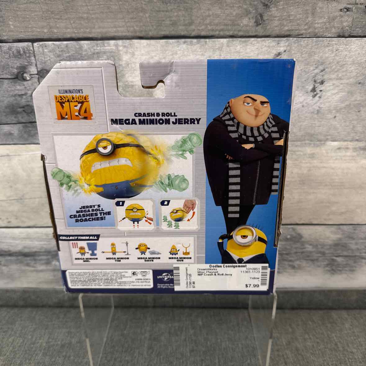 DreamWorks Yellow Misc Playset