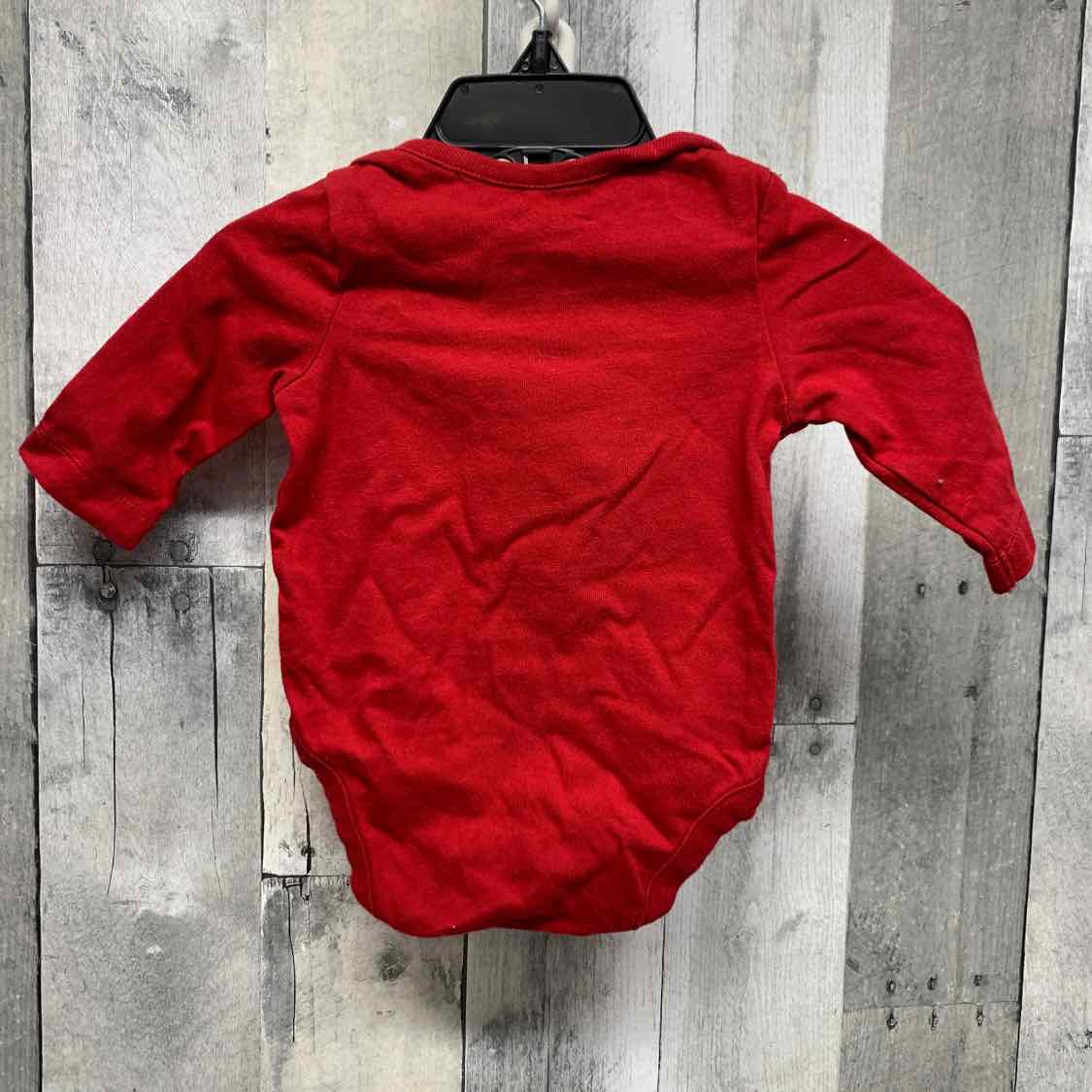 Size 0-3 Months Red/White Gap Bodysuit