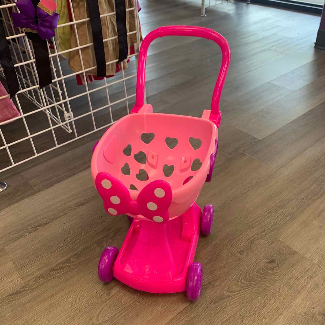 Disney Pink Shopping Cart