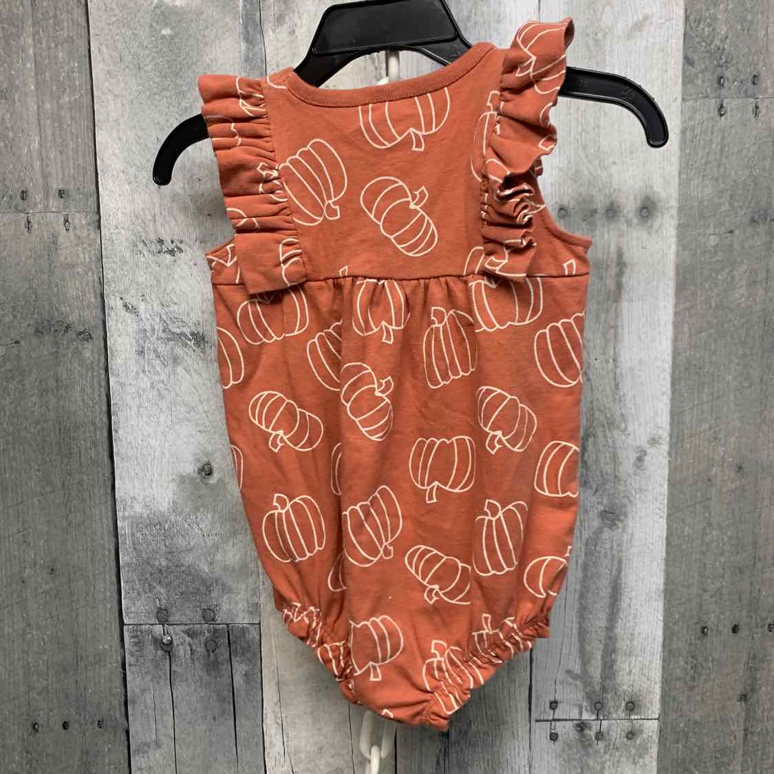 Size 3-6 Months Brown Print Cat & Jack Romper