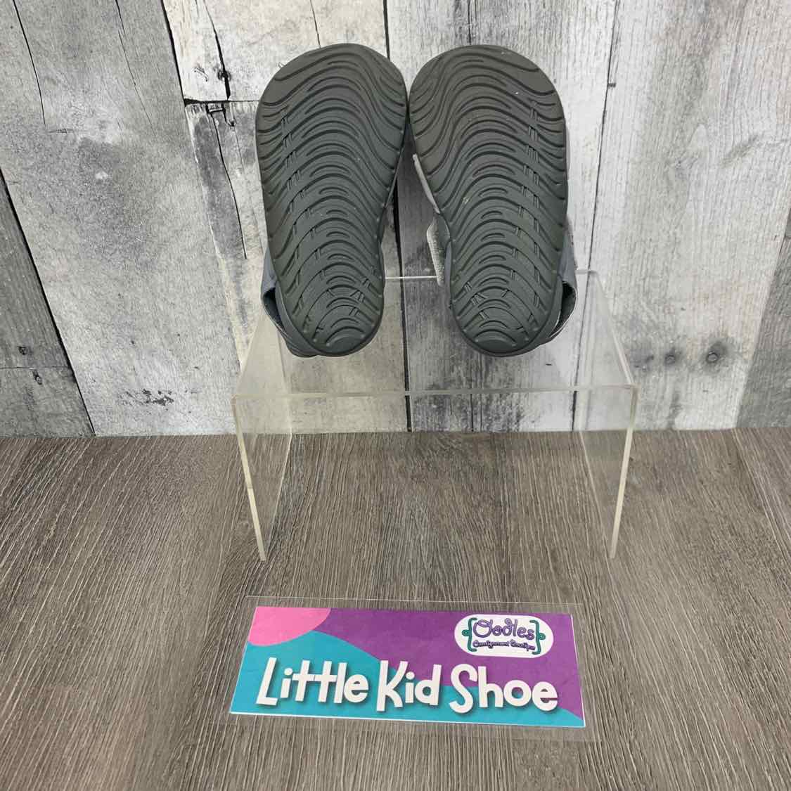 Size 4.5 Gray Sport Brand Sandals