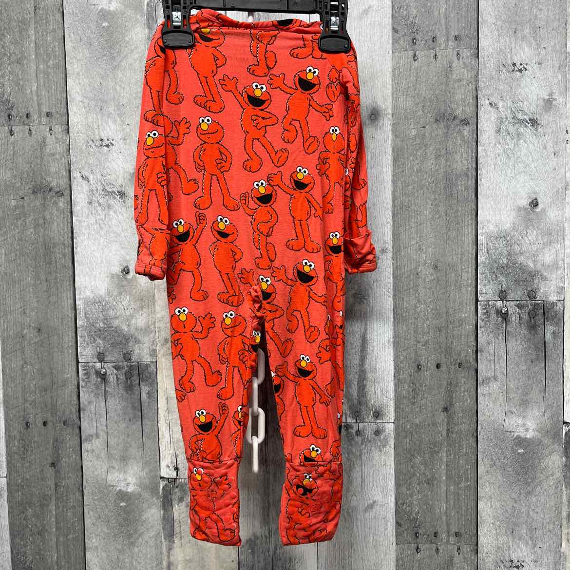 Size 3-6 Months Red Print Boutique Brand Footy PJs