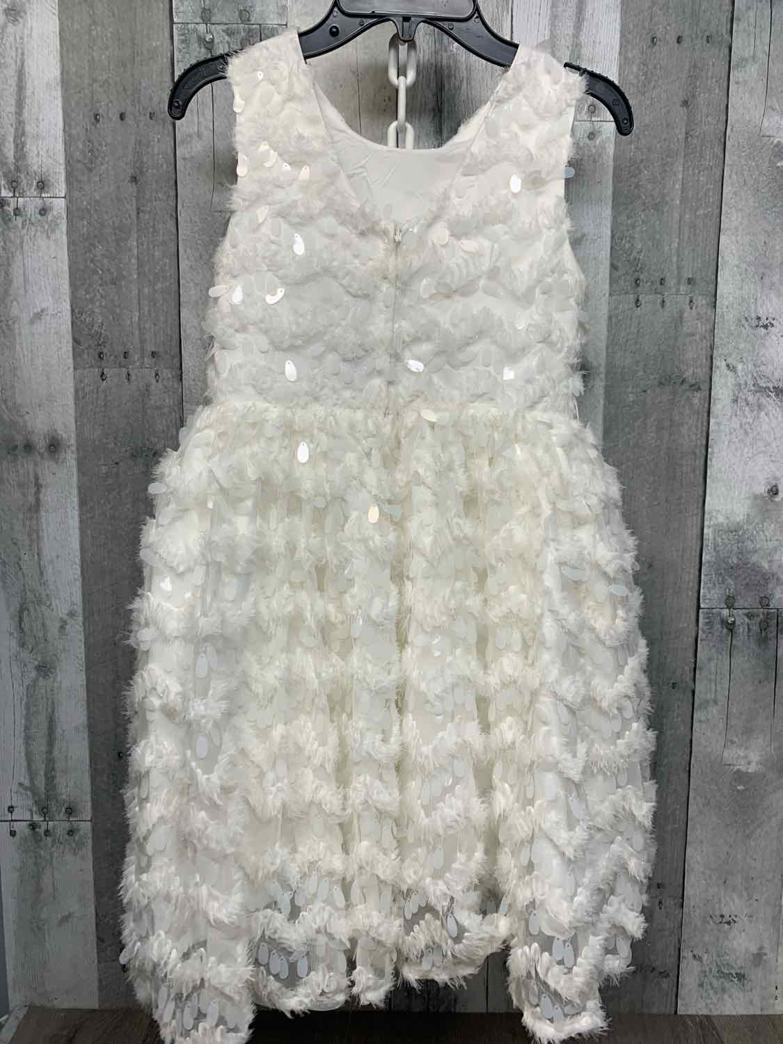 Size 10 White Jessica Simpson Dress - Party