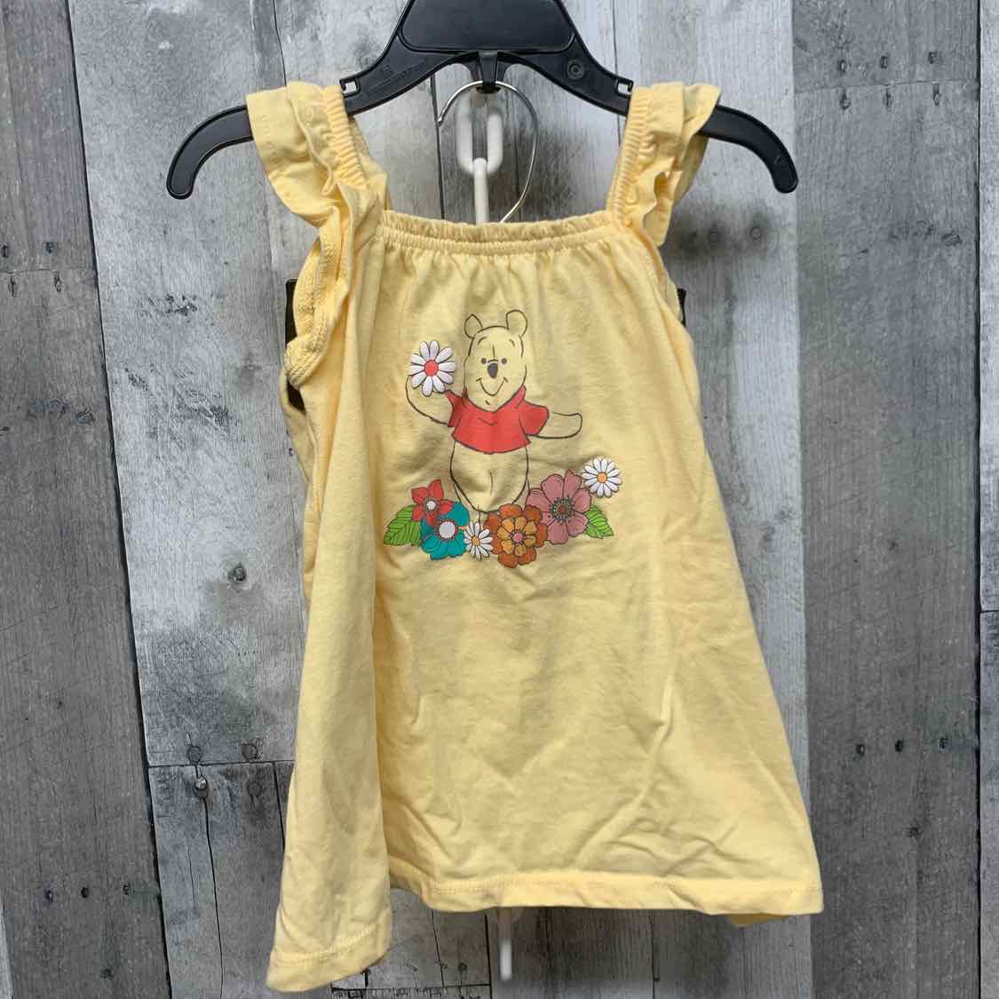 Size 12 Months Yellow Graphic Disney 2pc Dress