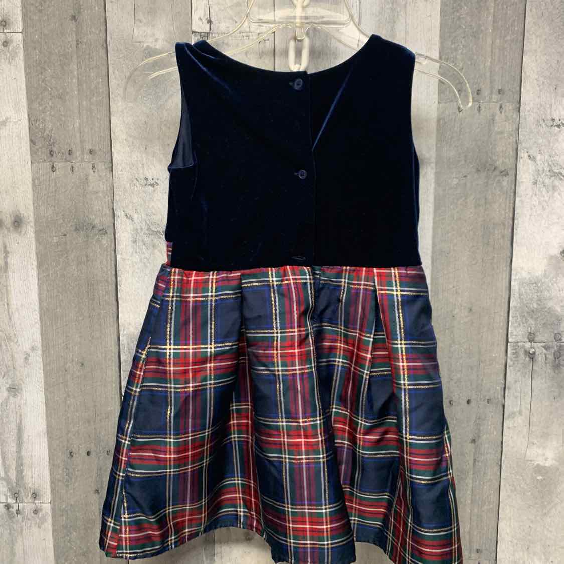Size 5 Navy/Red Children's Place Dress - Party