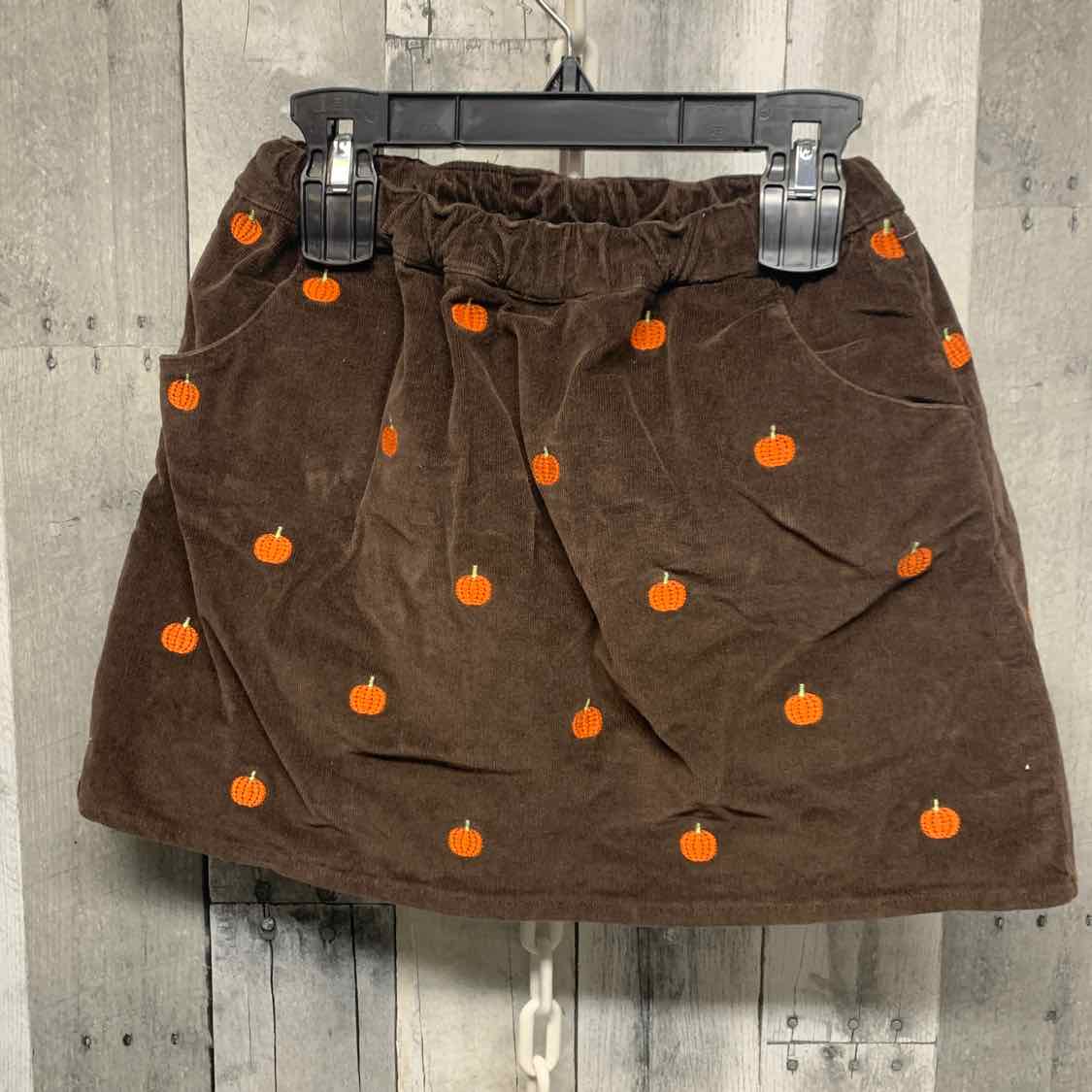 Size 7 Brown/Orange Gymboree Skirt