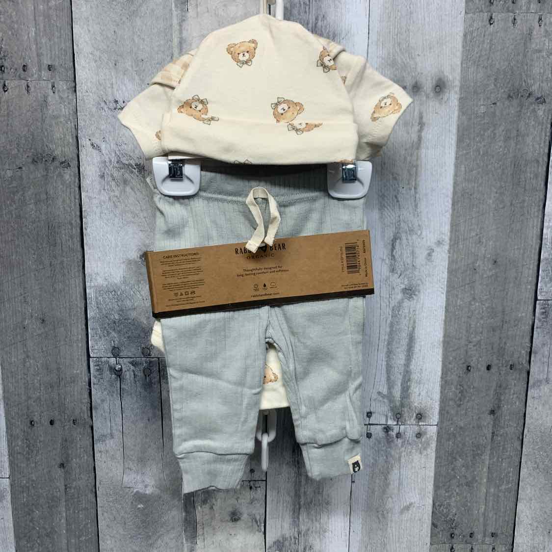 Size 0-3 Months Ivory/Blue B Brand Shirt/Pants