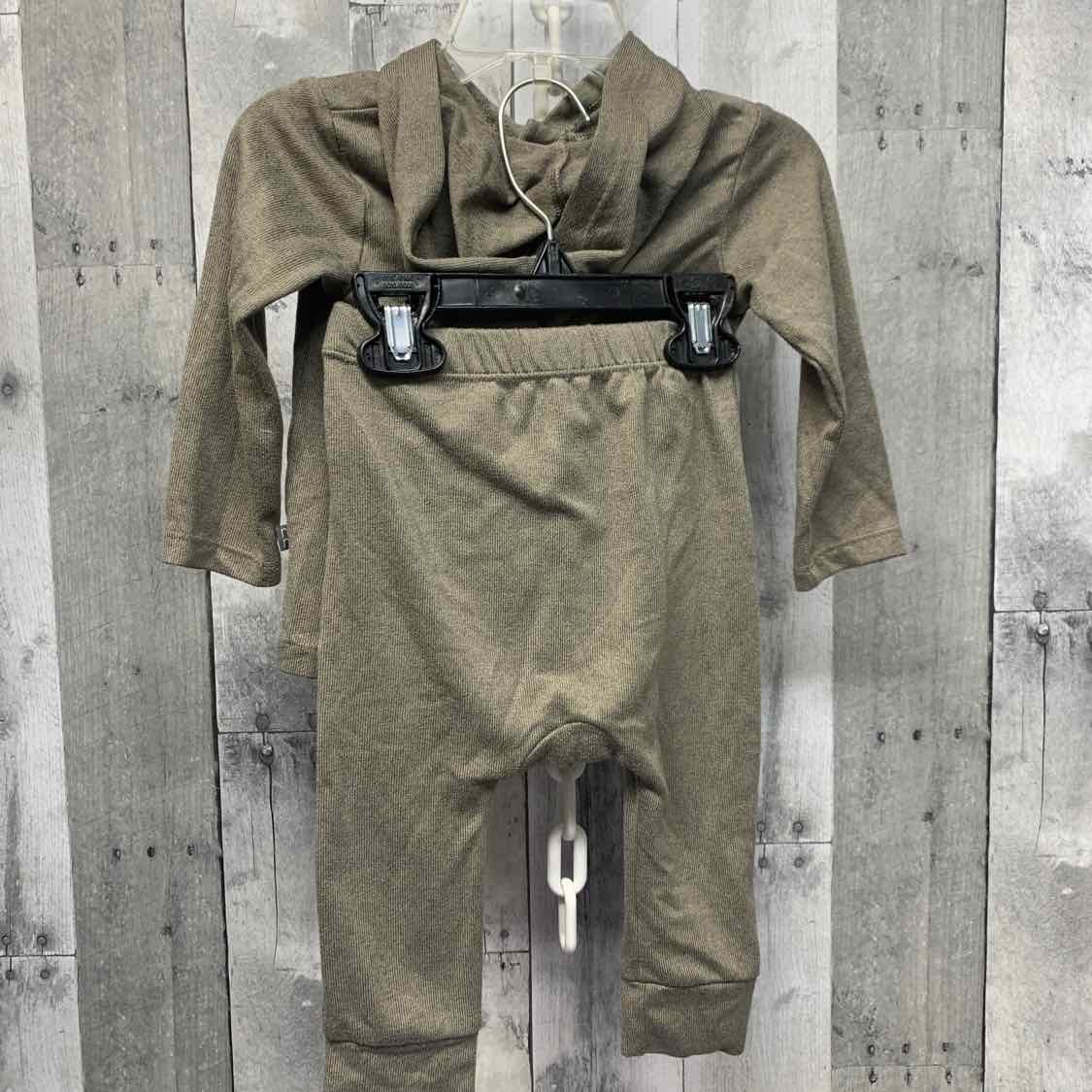 Size 12 Months Brown Modern Moments by Gerber Shirt/Pants