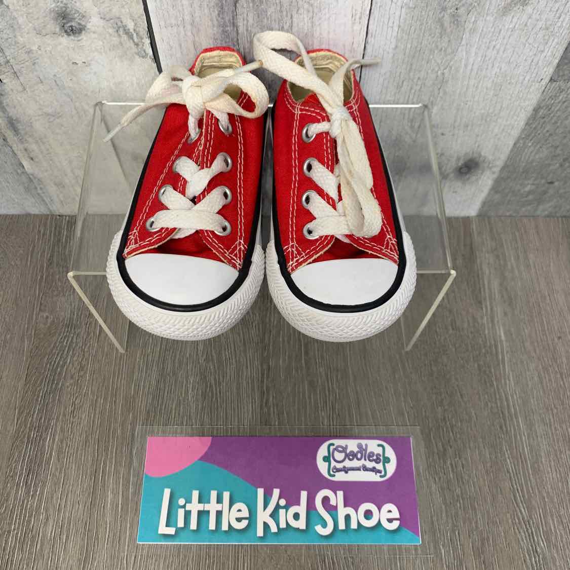 Size 4 Red Converse Sneakers