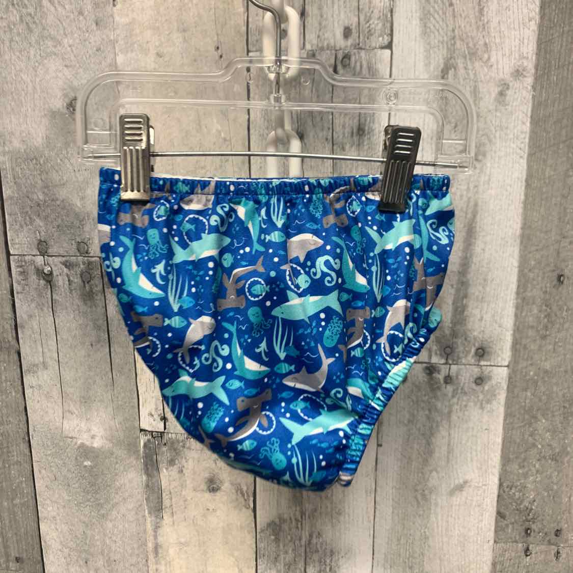 Size 24 Months Blue Print iPlay Swim Diaper