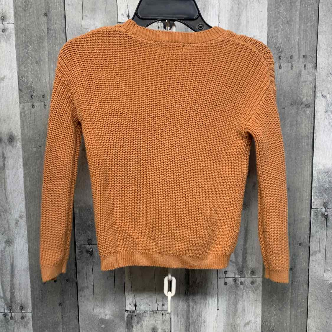 Size 5T Orange/White Cat & Jack Sweater - Other