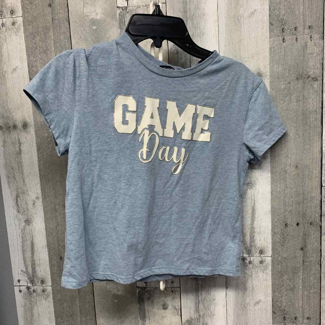 Size 10/12 Blue/White B Brand T Shirt