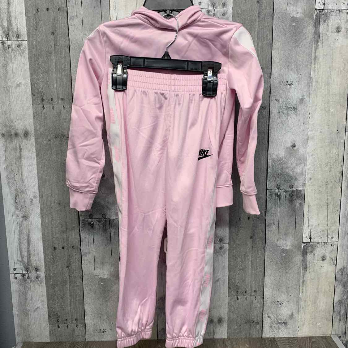 Size 6 Pink/White Sport Brand Jacket/Pants