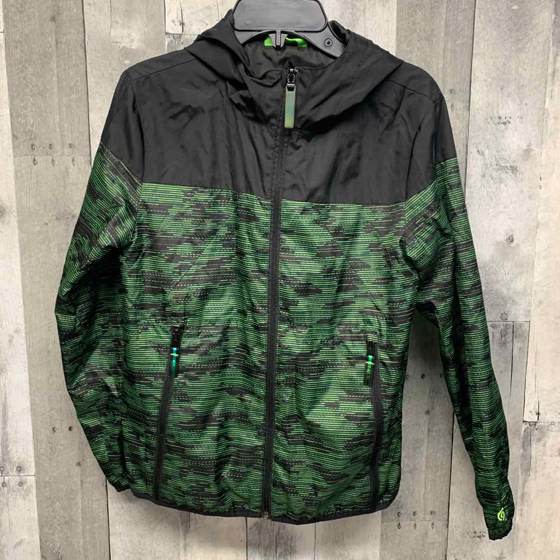 Size Medium Black/Green Champion Light Jacket