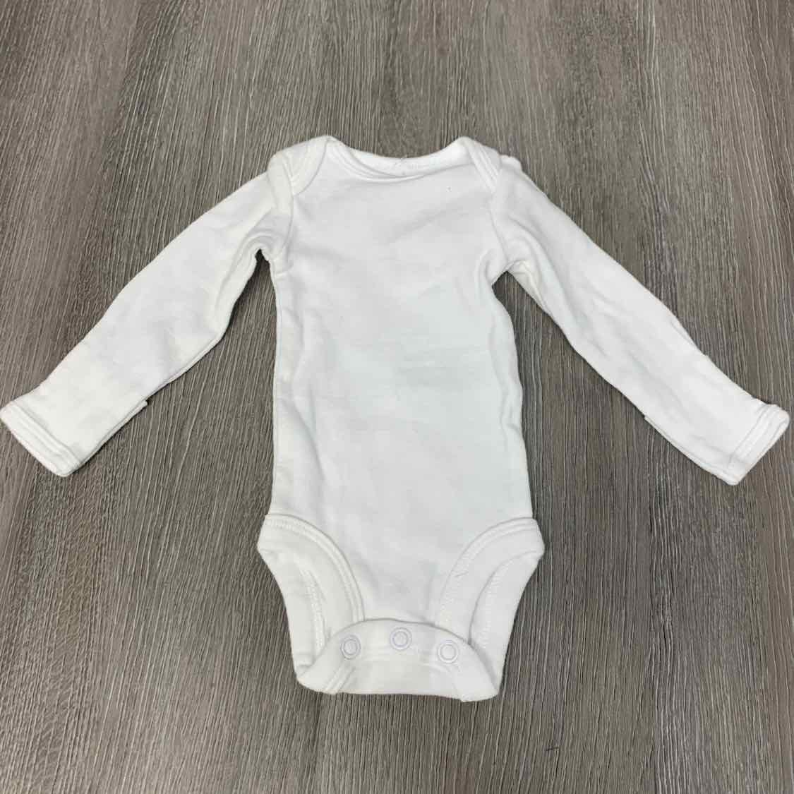 Size Preemie White Child of Mine Bodysuit