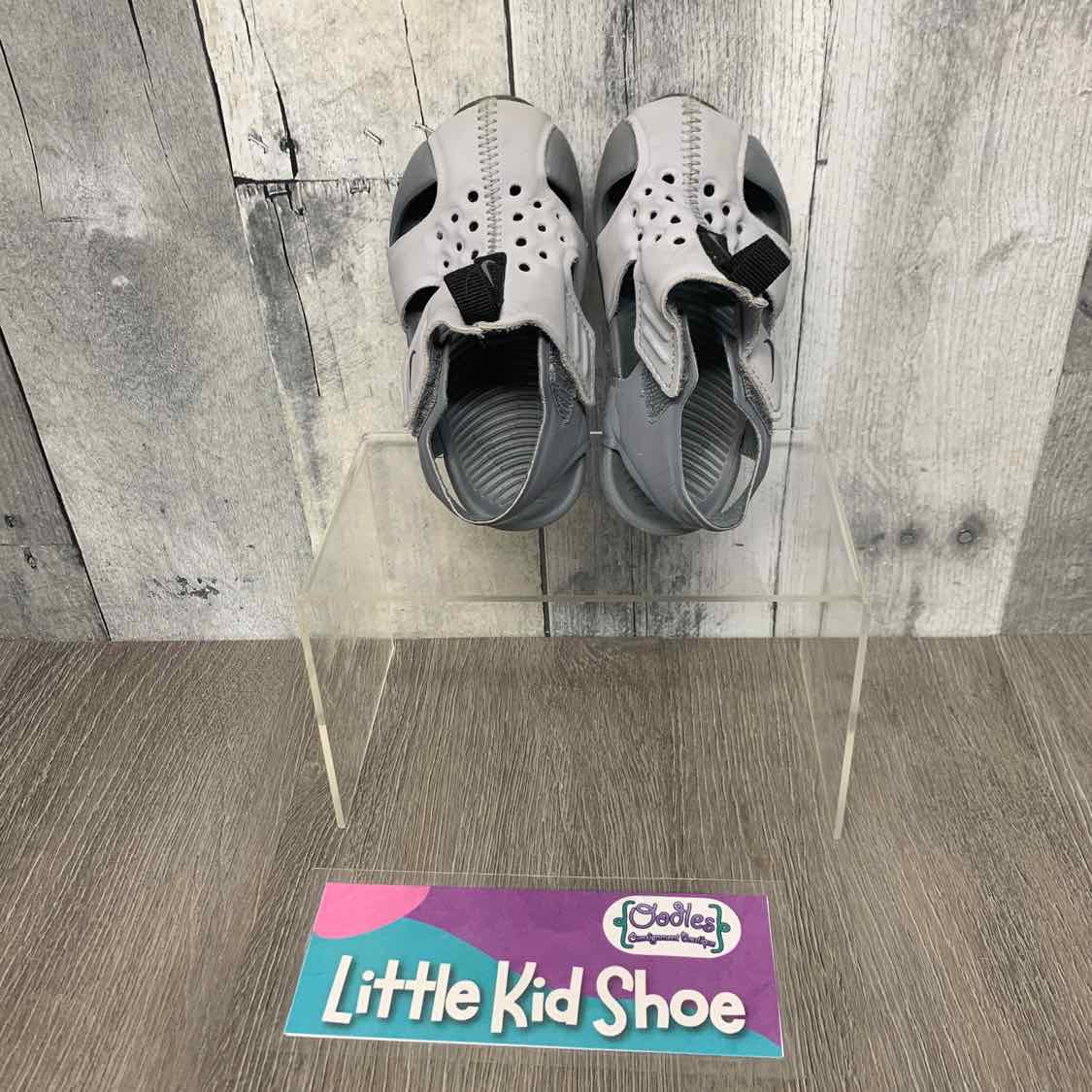 Size 4.5 Gray Sport Brand Sandals