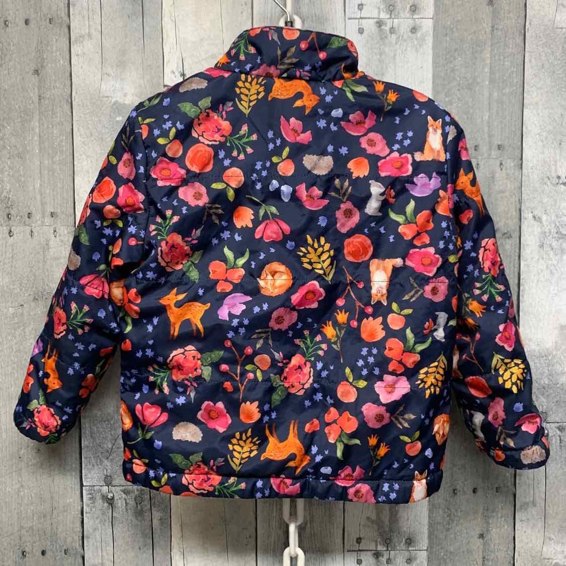 Size 3T Navy/Pink B Brand Heavy Jacket