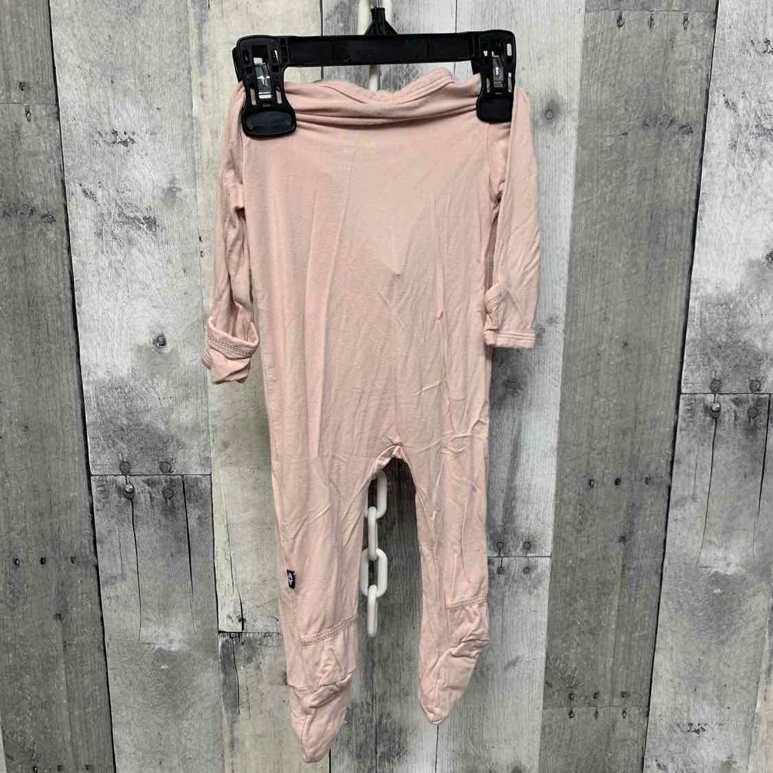 Size 0-3 Months Pink Kyte Footy PJs