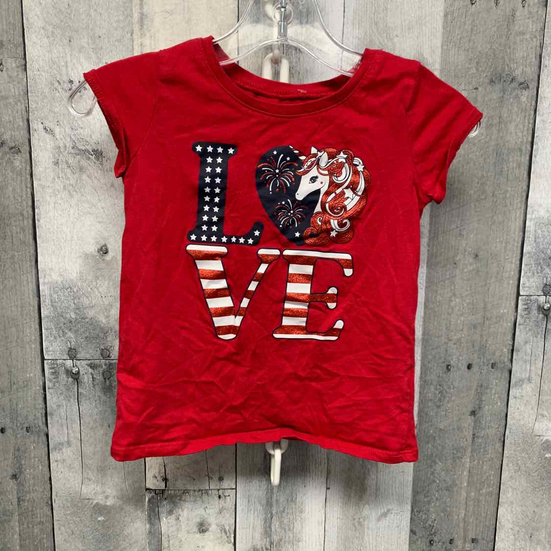 Size 4T Red/White/Blue Children's Place T Shirt