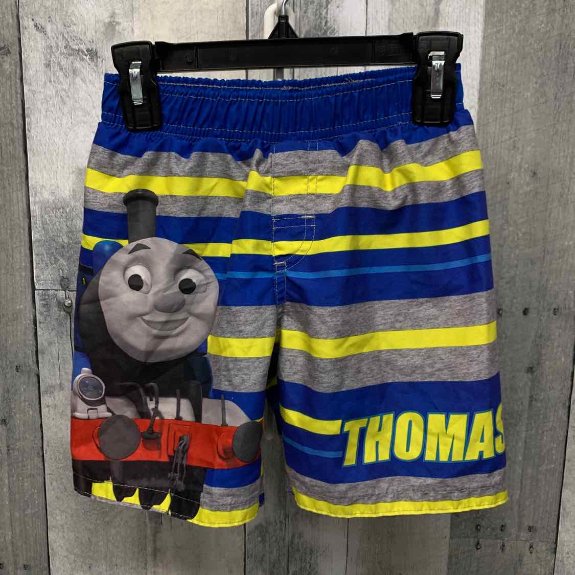 Size 4T Blue/Gray Thomas Swim Trunks
