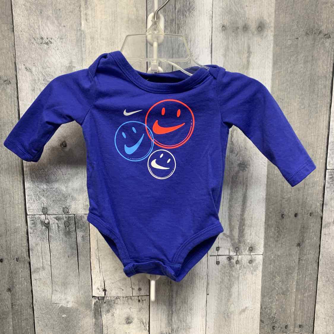 Size 3 Months Blue Sport Brand Bodysuit
