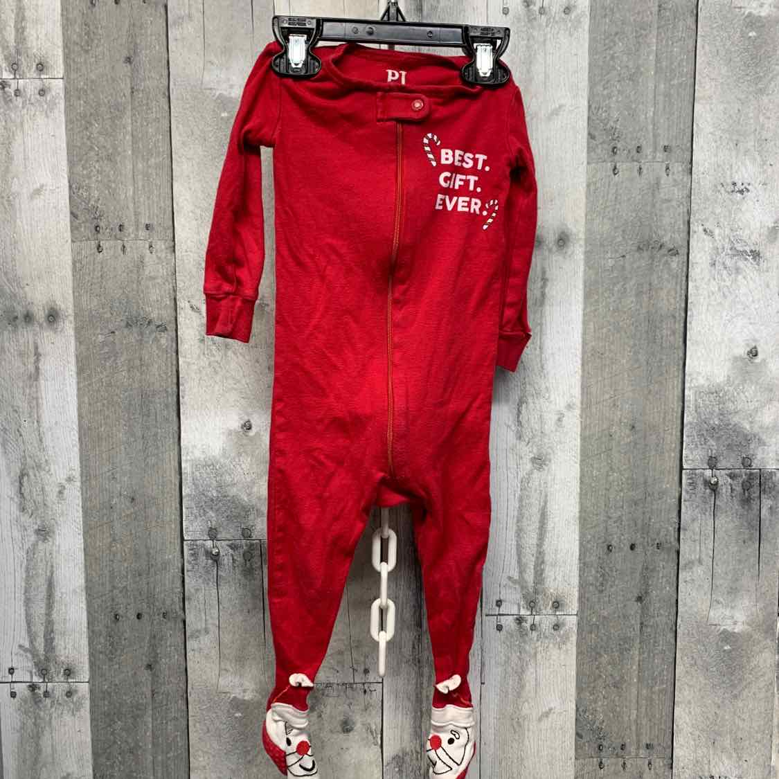 Size 12-18 Months Red Children's Place Footy PJs